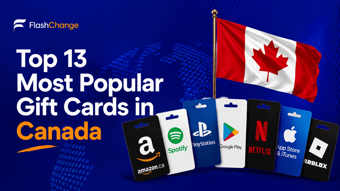 Discover the most popular gift cards in Canada, including Amazon, Apple, Steam, Walmart, Tim Hortons, and more.