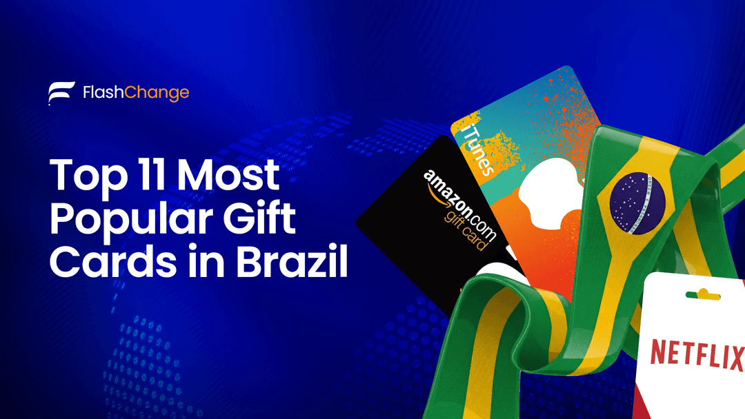Discover the most popular types of gift cards in Brazil, where to buy them, how to redeem them, and which Brazilian gift cards have the highest value and demand.